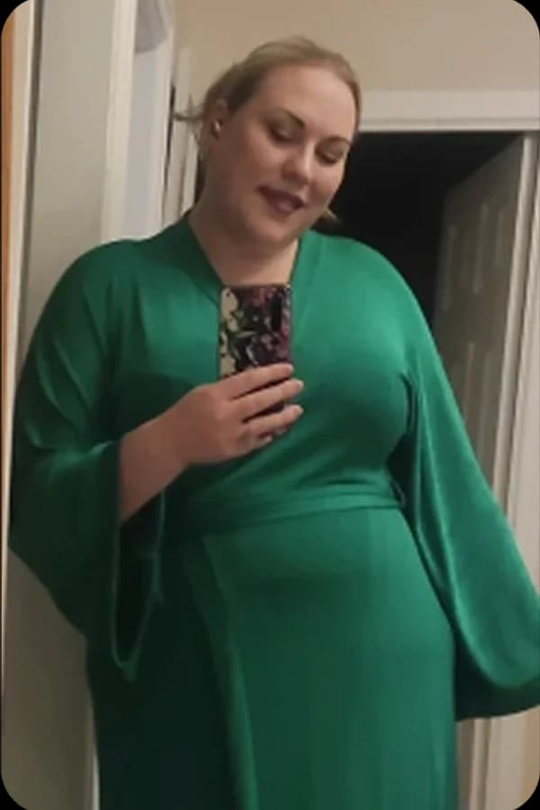Before: Day 1 - Amy, 22 kg lost in 12 months