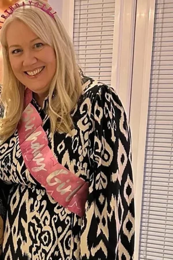After: Month 8 - Clare, 25 kg lost in 8 months