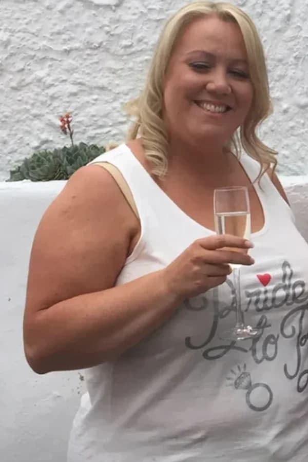Before: Day 1 - Clare, 25 kg lost in 8 months
