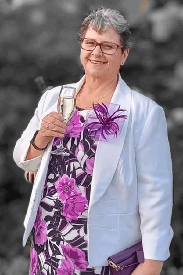 After: Month 6 - Linda, 24 kg lost in 6 months