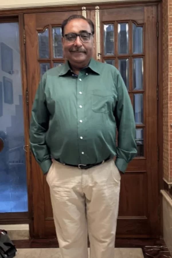 Before: Day 1 - NK Lamba, 23 kg lost in 3 months