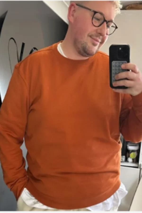 After: Month 12 - Stephen, 35 kg lost in 12 months
