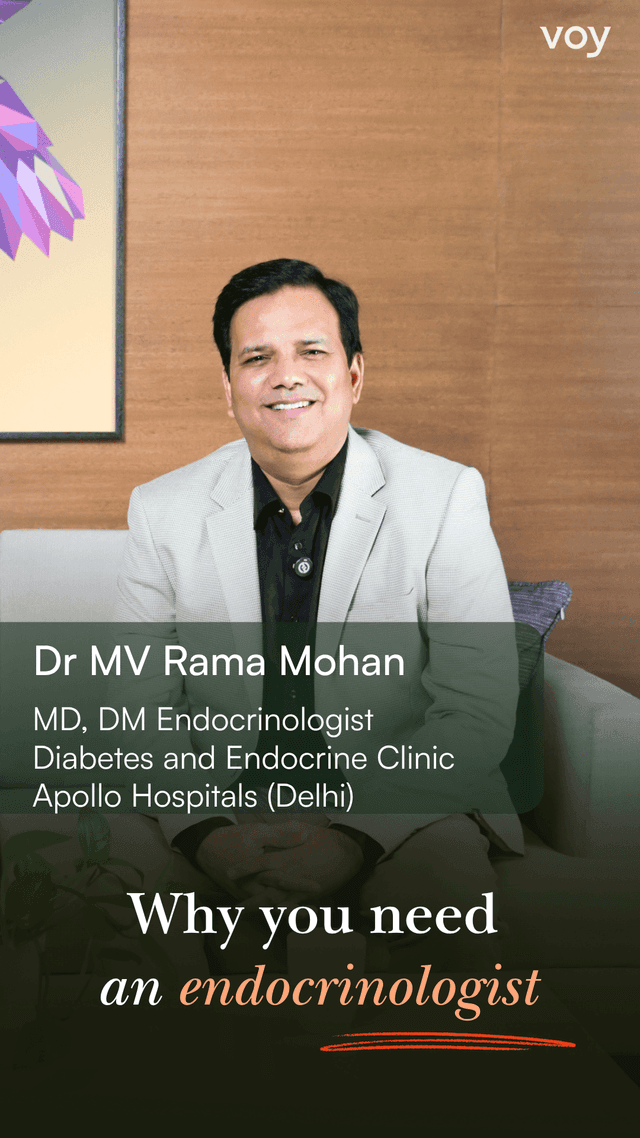 Who is an Endocrinologist? - Voy India expert video