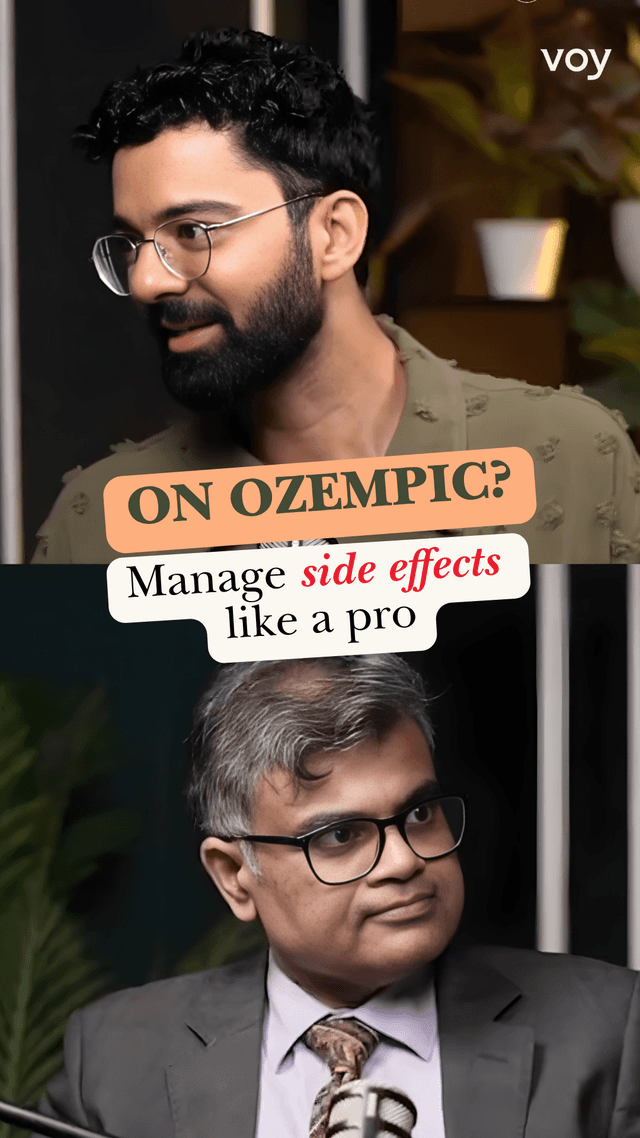 Side effects - Voy India expert video