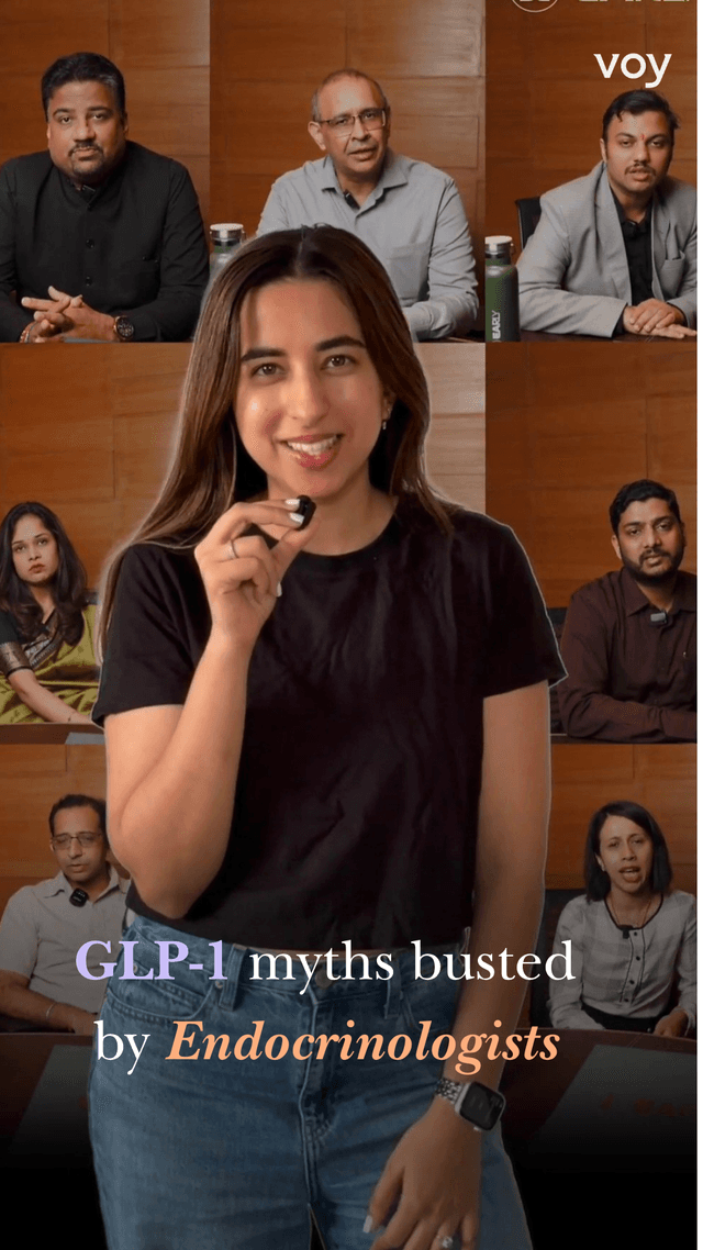 Myths related to GLP-1 - Voy India expert video