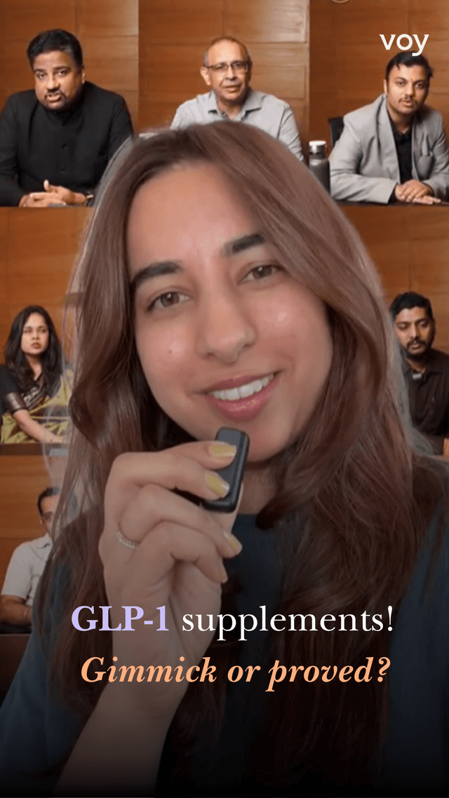 GLP-1 supplements: genuine or fad? - Voy India expert video