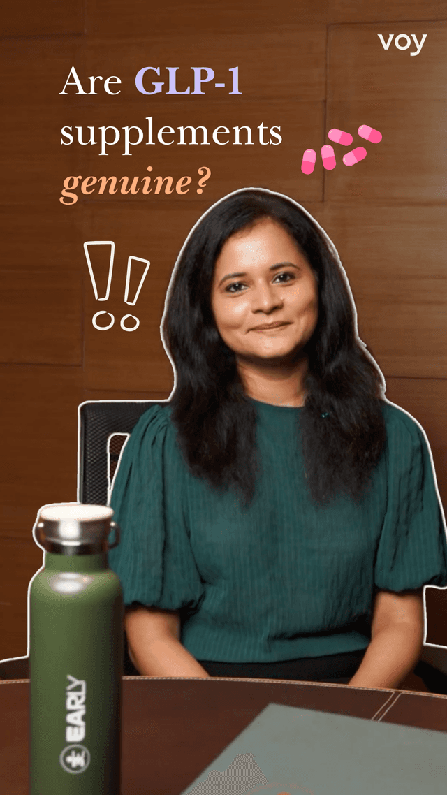 GLP-1 supplements: genuine or fad? - Voy India expert video