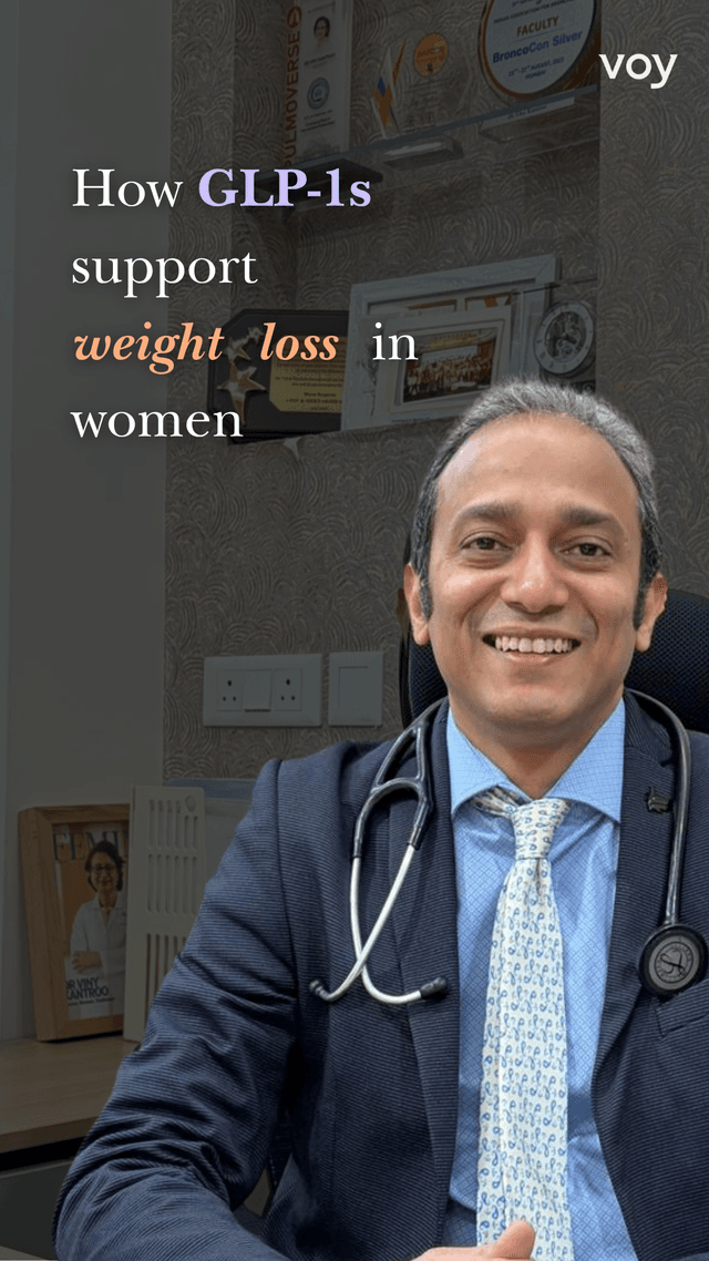 How GLP-1 supports fertility and women's health - Voy India expert video