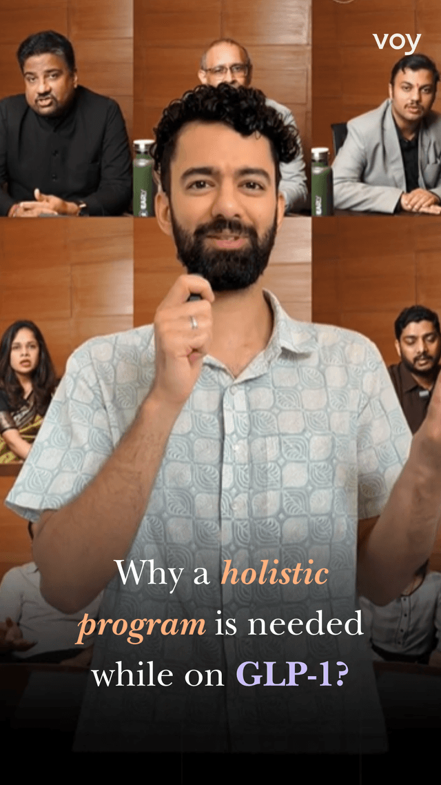 Why do I need a holistic program? - Voy India expert video